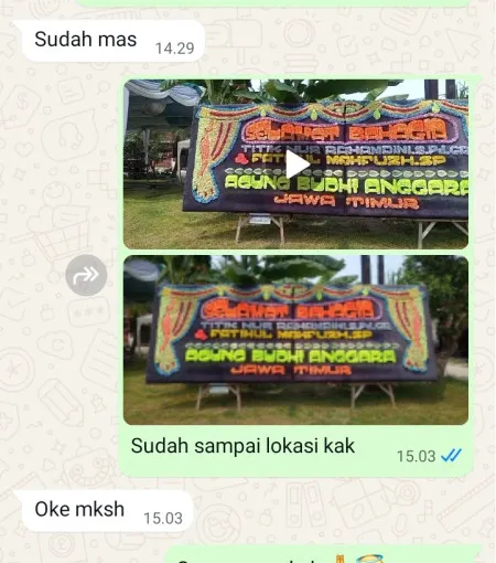 Pengiriman Papan Bunga Arcamanik