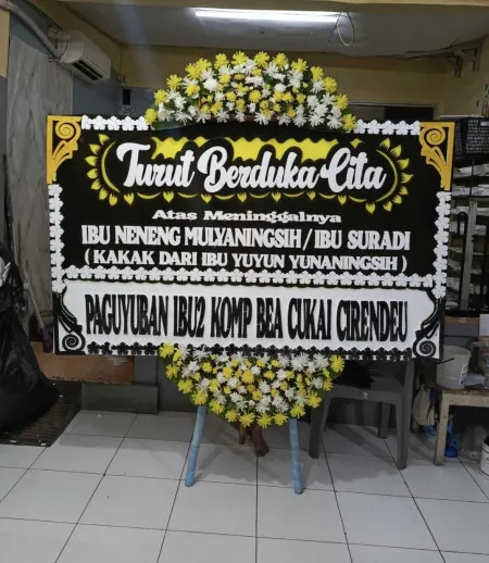 Papan Bunga Duka Arcamanik